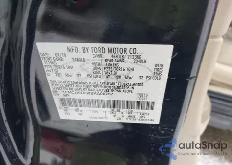 2011 Ford Escape Xlt from USA, damaged, VIN 1FMCU9DG8BKA06757